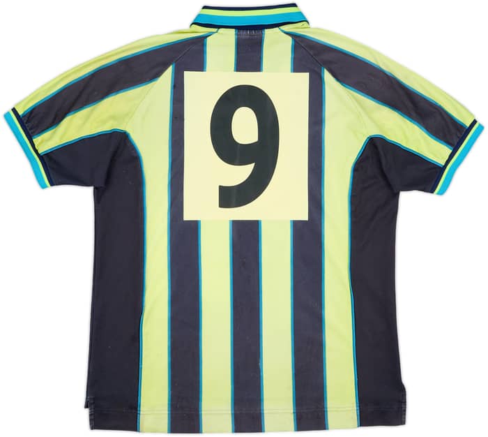 1998-99 Manchester City Away Shirt #9 - 4/10 - (L)