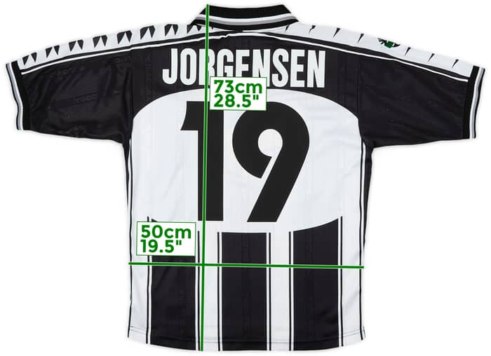 1999-00 Udinese Home Shirt Jorgensen #19 - 9/10 - (M)
