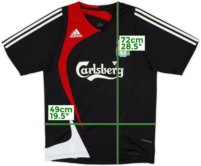 2007-08 Liverpool adidas Formotion Training Shirt - 6/10 - (L)