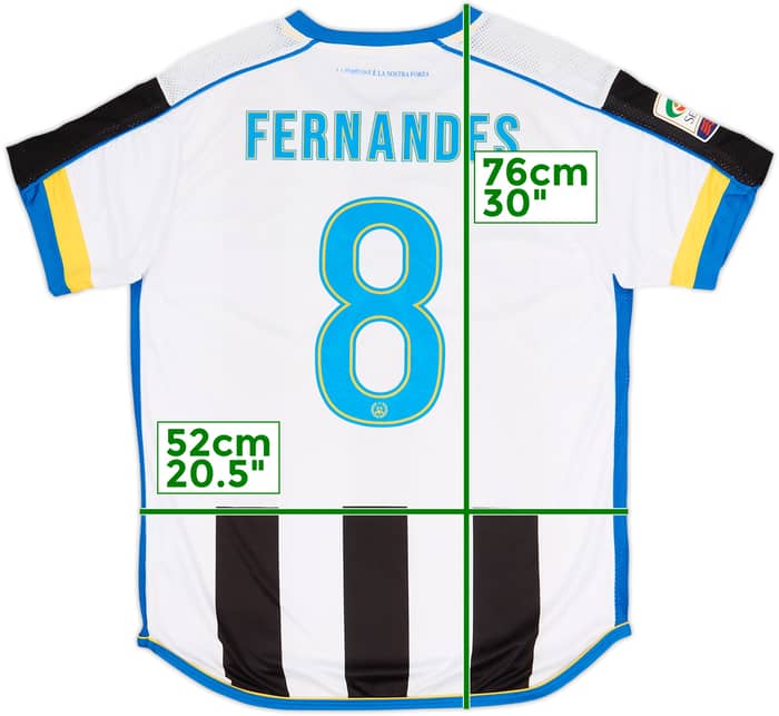 Camiseta de local del Udinese 2015-16 Fernandes #8 - 7/10 - (L)