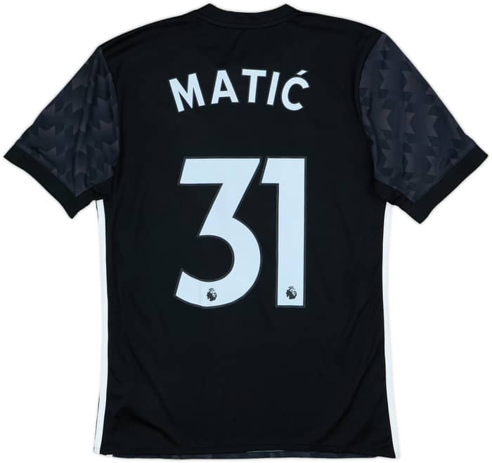 2017-18 Manchester United Away Shirt Matic #31 - 8/10 - (S)
