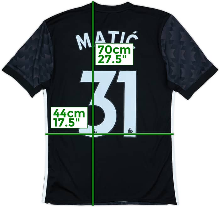 2017-18 Manchester United Away Shirt Matic #31 - 8/10 - (S)