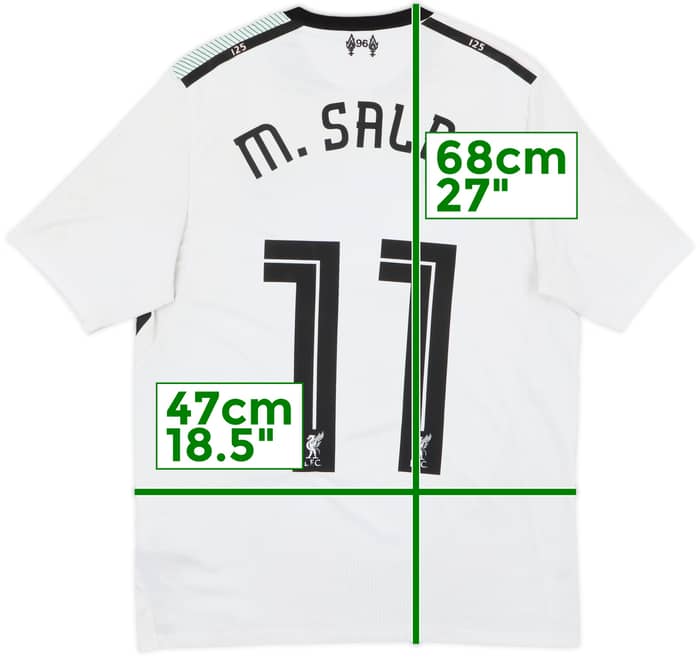 2017-18 Liverpool Away Shirt M.Salah #11 - 5/10 - (S)
