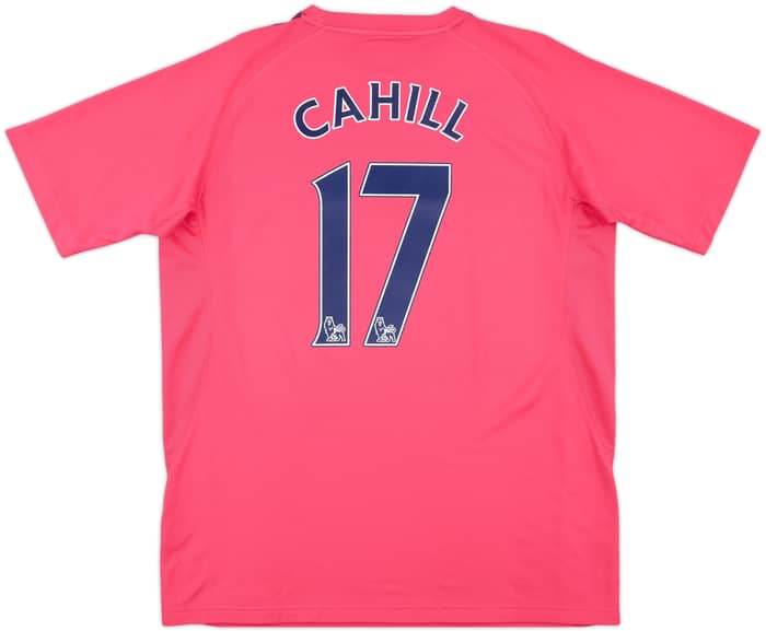 2010-11 Everton Away Shirt Cahill #17 - 9/10 - (L)