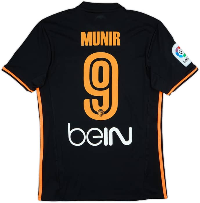 2016-17 Valencia Away Shirt Munir #9 - 5/10 - (S)