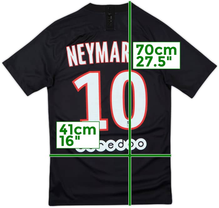 2019-20 Paris Saint-Germain Fourth Shirt Neymar Jr #10 - 6/10 - (XS)