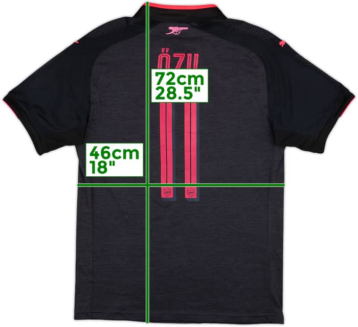 2017-18 Arsenal Third Shirt Ozil #11 - 7/10 - (S)