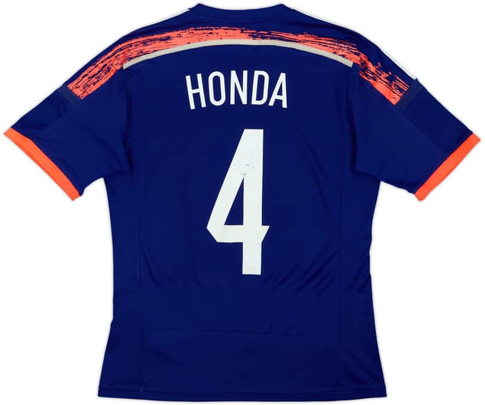 2013-15 Japan Home Shirt Honda #4 - 4/10 - (M)