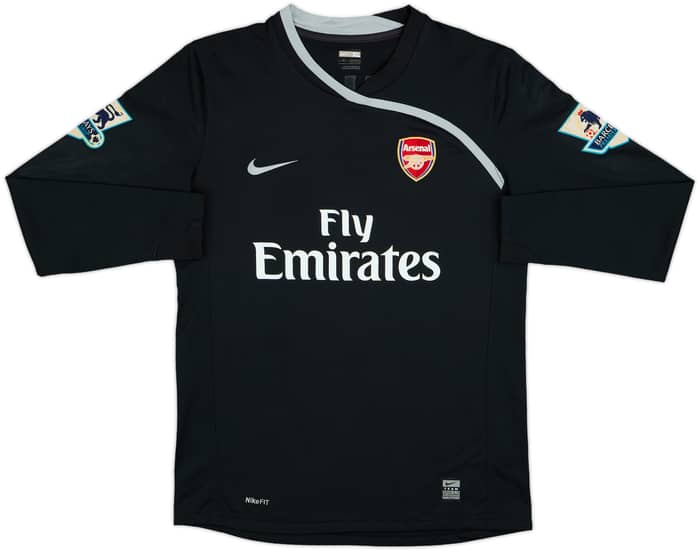 2008-09 Arsenal GK Shirt Almunia #1 - 6/10 - (XL.Boys)