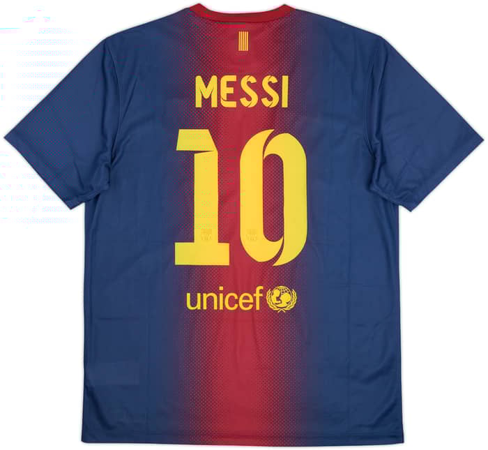 2012-13 Barcelona Básica Local Camiseta Messi #10 (L)