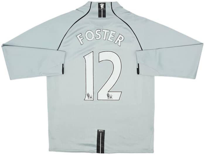 2007-08 Manchester United GK Shirt Foster #12 - 4/10 - (XL.Boys)