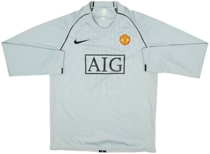 2007-08 Manchester United GK Shirt Foster #12 - 4/10 - (XL.Boys)