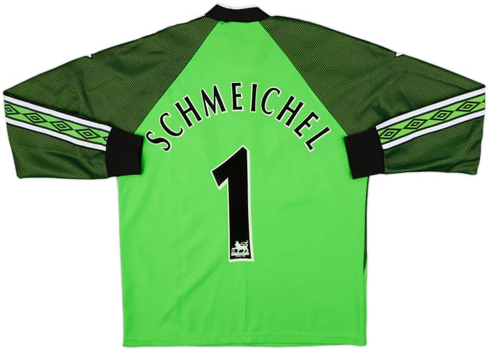 1998-99 Manchester United GK Shirt Schmeichel #1 - 6/10 - (L)
