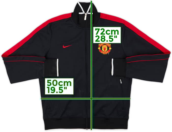 2012-13 Manchester United Nike Track Jacket - 7/10 - (XL)
