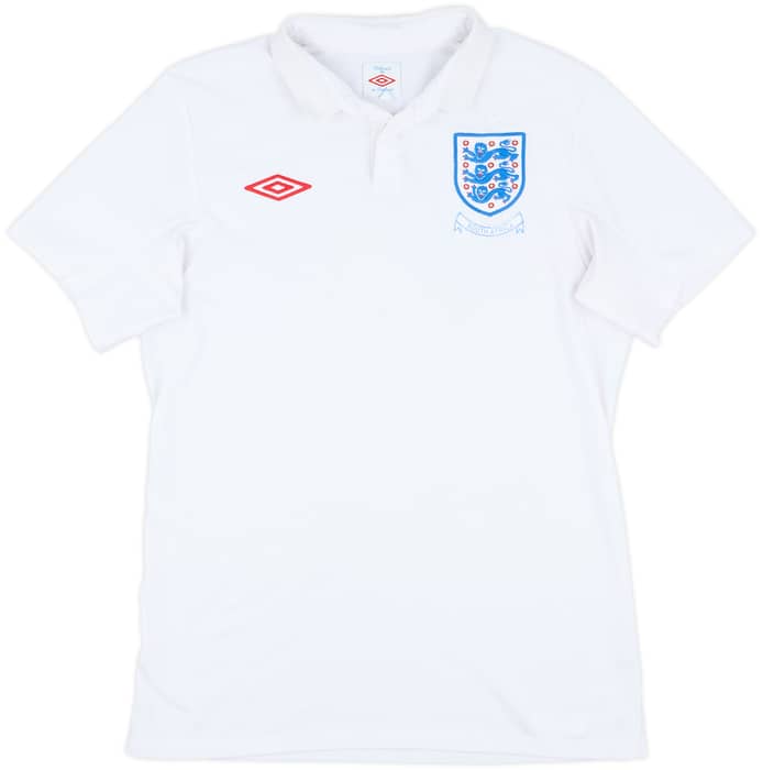 2009-10 England 'South Africa' Home Shirt Gerrard #4 - 5/10 - (M)