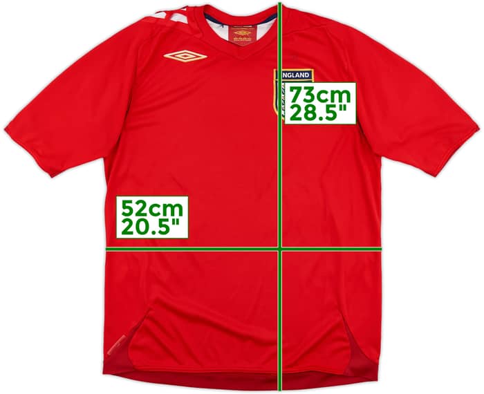 2006-08 England Away Shirt - 4/10 - (M)