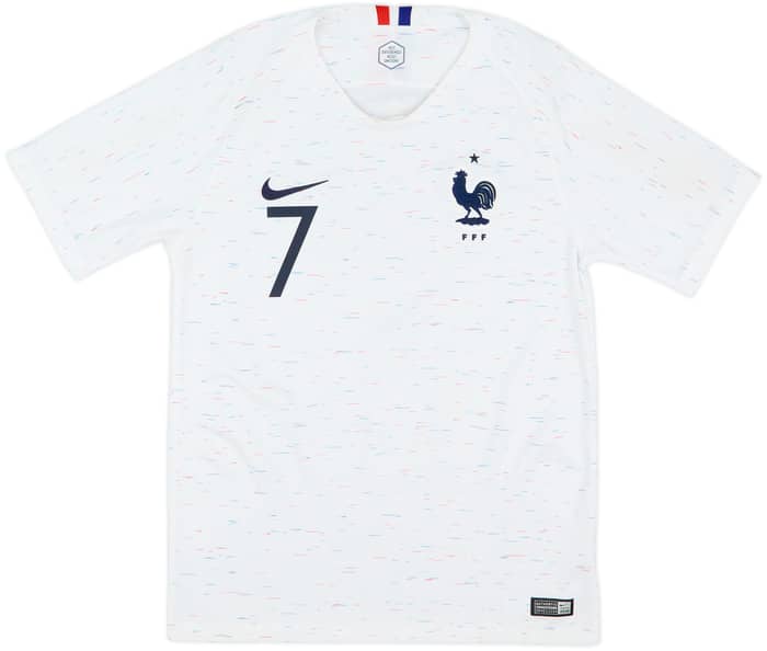 2018 France Away Shirt Griezmann #7 - 10/10 - (S)