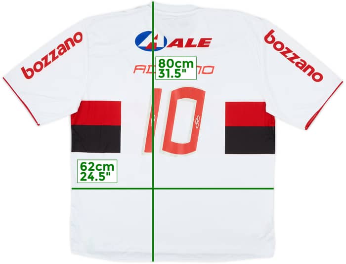 2009 Flamengo Away Shirt Adriano #10 - 9/10 - (3XL)