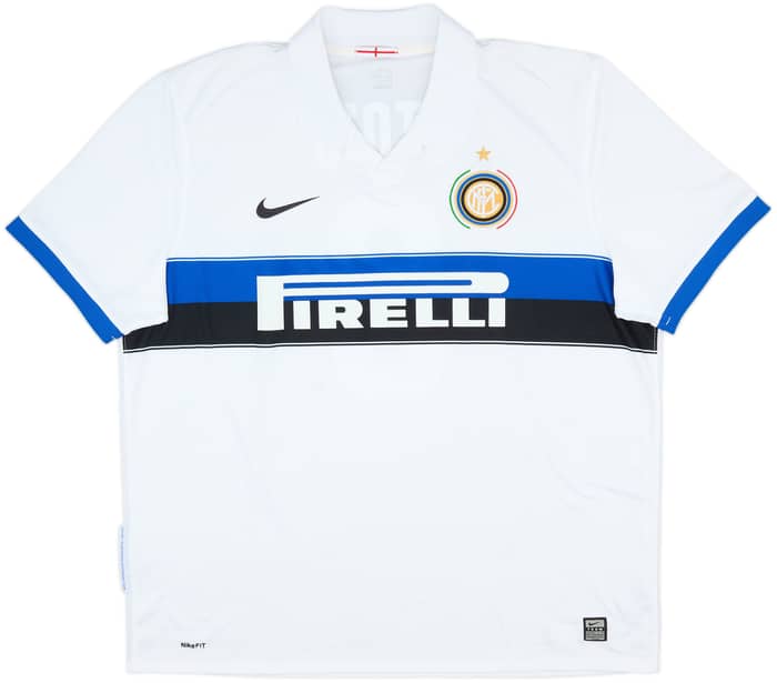 2009-10 Inter Milan Away Shirt Eto'o #9 - 7/10 - (XXL)