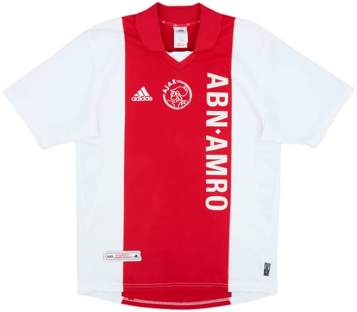 2001-02 Ajax Home Shirt Zlatan #9 - 8/10 - (S)