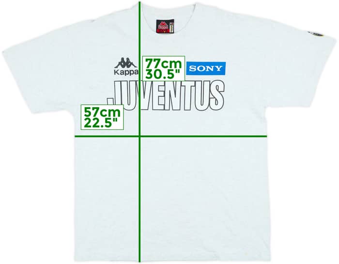 1998-99 Juventus Kappa Cotton Tee - 8/10 - (XL)