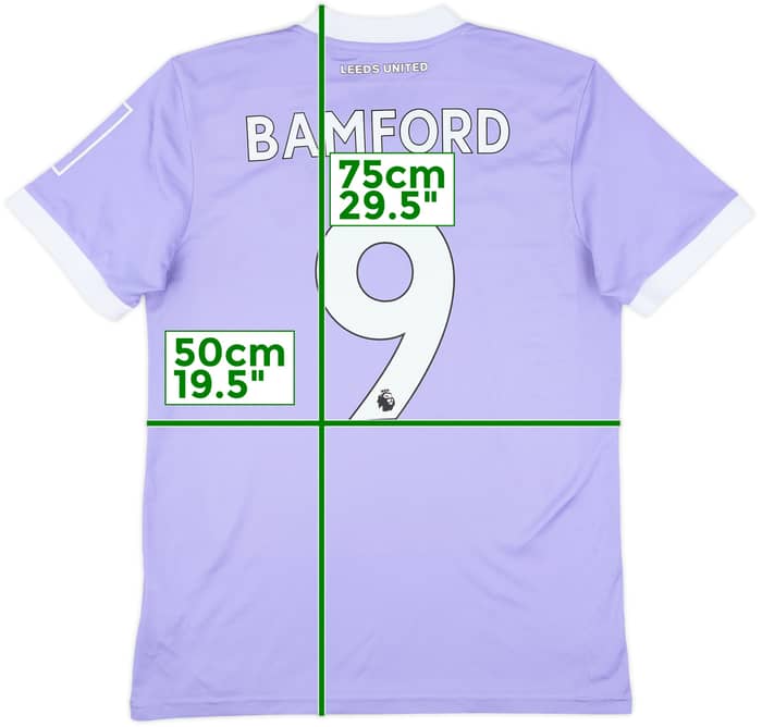 2021-22 Leeds United Third Shirt Bamford #9 - 6/10 - (M)