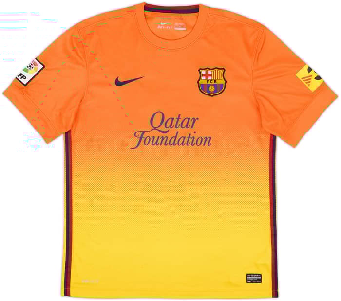 2012-13 Barcelona Away Shirt Jordi Alba #18 - 6/10 - (M)
