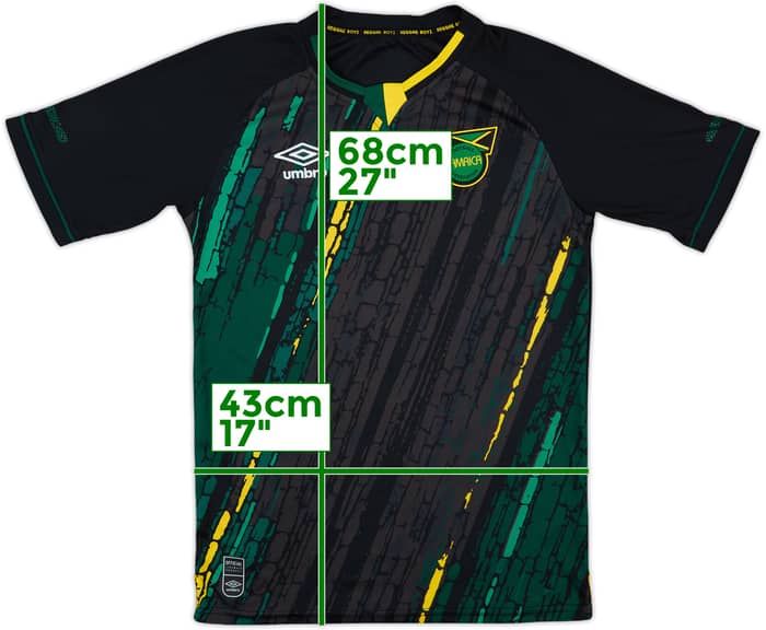 2021-22 Jamaica 'Reggae Boyz' Away Shirt - 8/10 - (S)