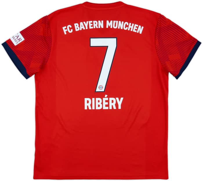 2018-19 Bayern Munich Home Shirt Ribery #7 - 7/10 - (L)