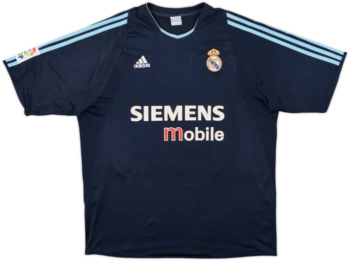 2003-04 Real Madrid Away Shirt Beckham #23 - 7/10 - (XL)