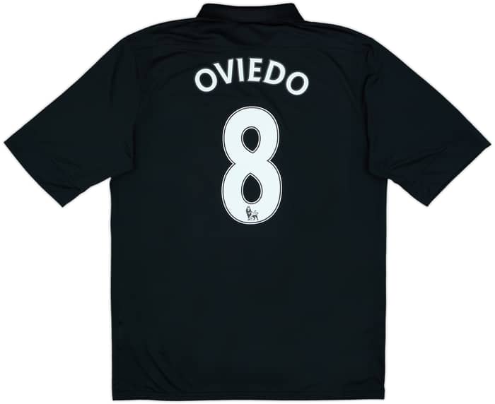2012-13 Everton Away Shirt Oviedo #8 - 8/10 - (L)