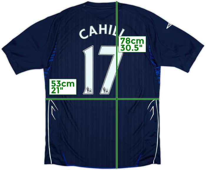 2007-08 Everton Third Shirt Cahill #17 - 8/10 - (L)