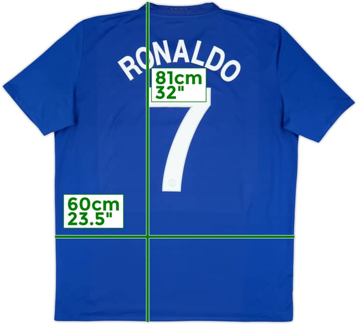 2008-09 Manchester United Third Shirt Ronaldo #7 - 5/10 - (XL)