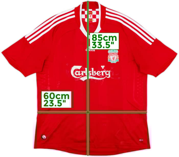 2008-10 Liverpool Home Shirt - 4/10 - (XL)