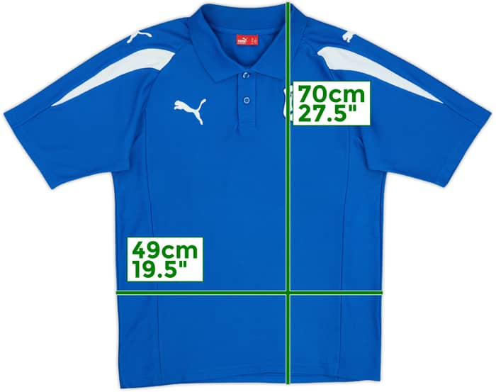 2010-11 Cardiff City Puma Polo Shirt - 8/10 - (S)