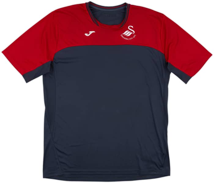 2017-18 Swansea Joma Training Shirt - 8/10 - (L)