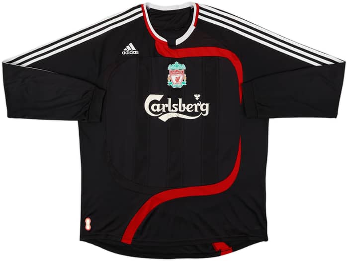 2007-08 Liverpool Third L/S Shirt Torres #9 - 5/10 - (XXL)