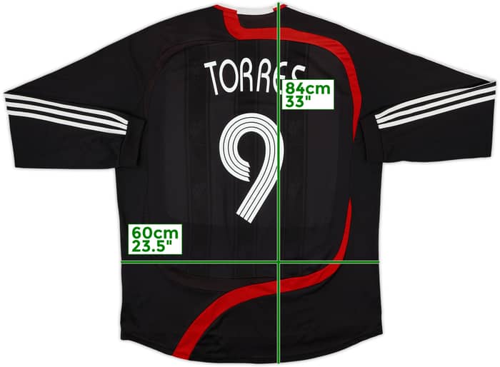 2007-08 Liverpool Third L/S Shirt Torres #9 - 5/10 - (XXL)