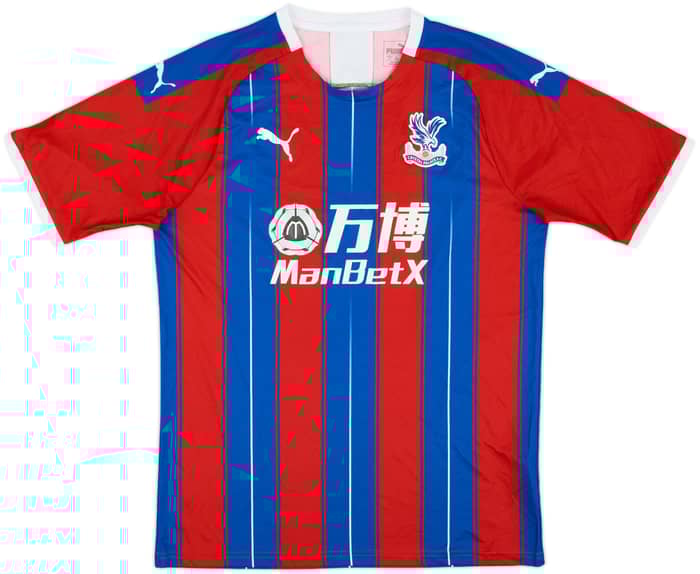 2019-20 Crystal Palace Authentic Home Shirt Zaha #11 - 10/10 - (L)