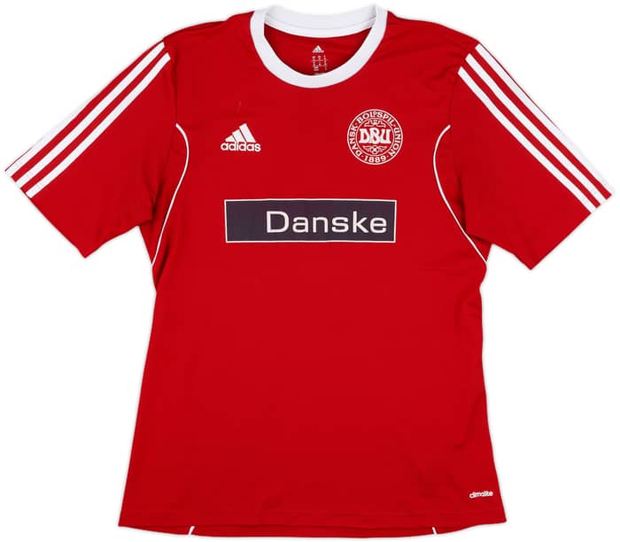 2013-14 Denmark adidas Fodboldskole Training Shirt - 7/10 - (M)