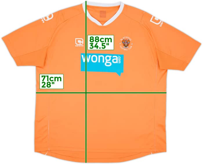 2010-11 Blackpool Home Shirt - 8/10 - (3XL)