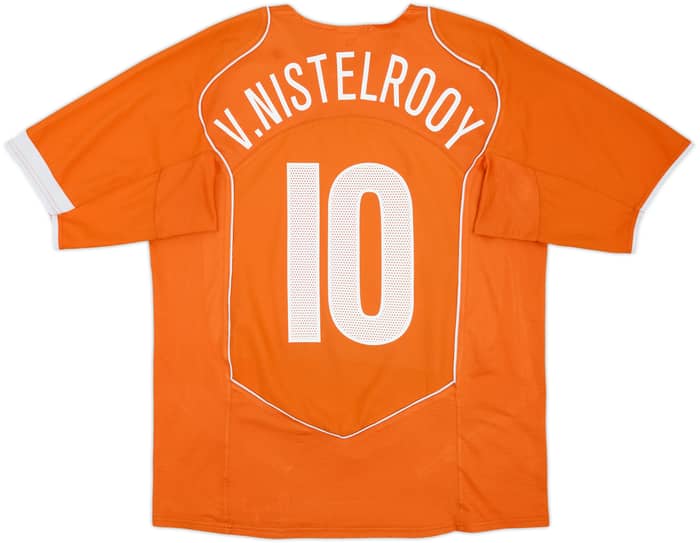 2004-06 Netherlands Home Shirt V.Nistelrooy #10 - 6/10 - (L)