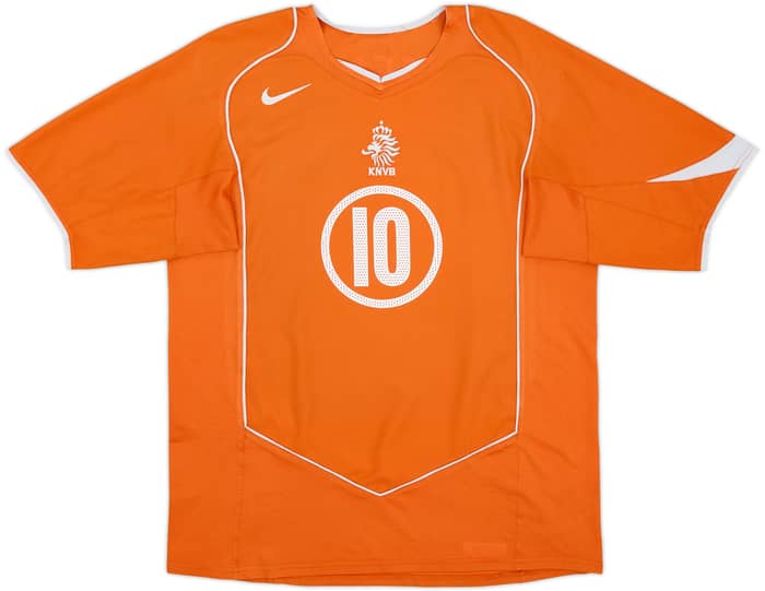 2004-06 Netherlands Home Shirt V.Nistelrooy #10 - 6/10 - (L)