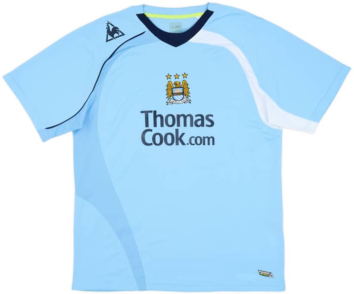 2008-09 Manchester City Home Shirt Elano #11 - 8/10 - (L)