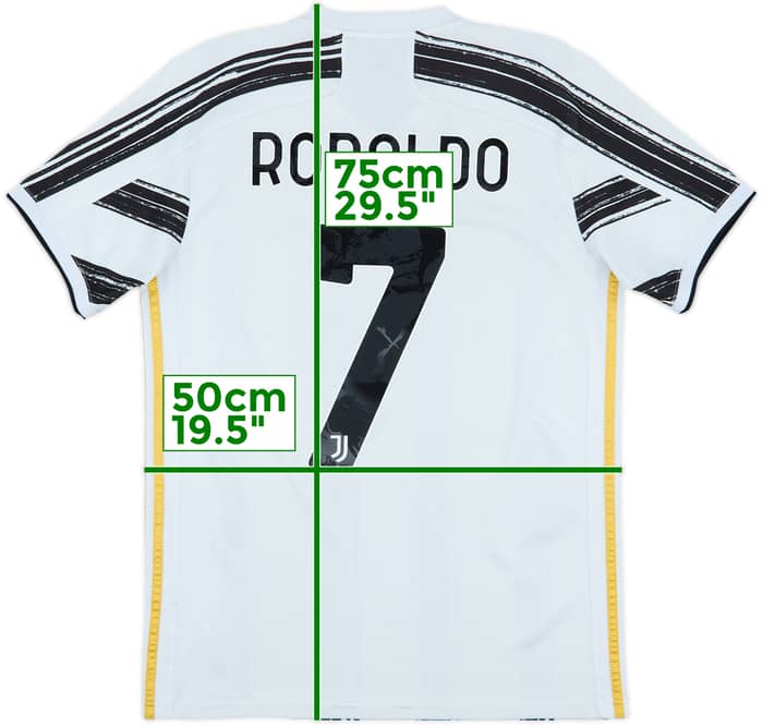 2020-21 Juventus Home Shirt Ronaldo #7 - 7/10 - (M)