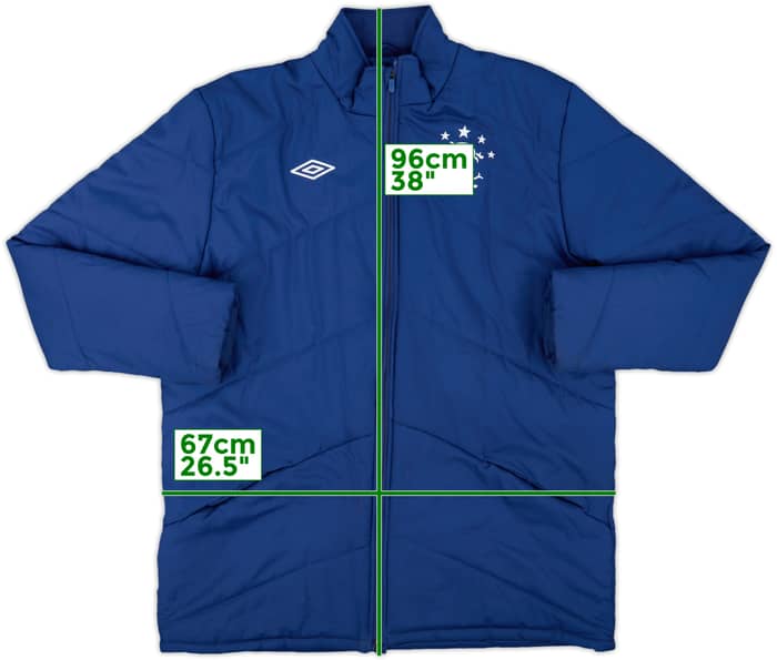 2011-12 Rangers Umbro Padded Bench Coat - 8/10 - (XXL)