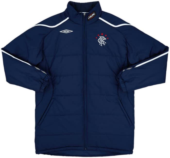 2008-09 Rangers Umbro Padded Bench Coat - 9/10 - (S)