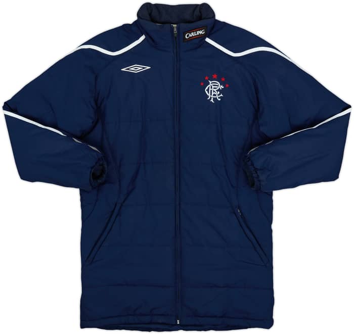 2008-09 Rangers Umbro Padded Bench Coat - 7/10 - (S)
