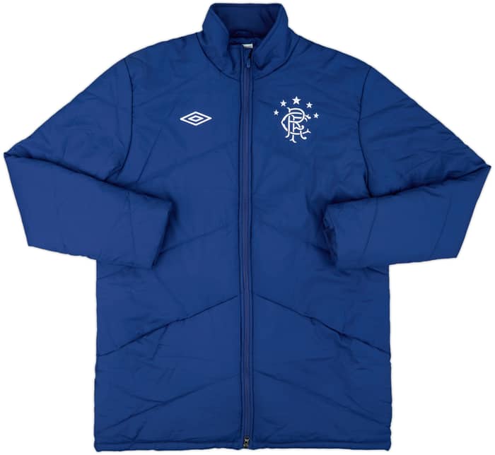 2011-12 Rangers Umbro Padded Bench Coat - 9/10 - (XL)