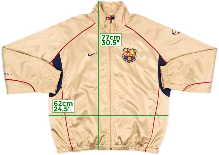 2001-02 Barcelona Nike Track Jacket - 8/10 - (M)